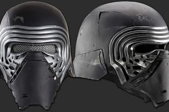 create high quality stl files and 3d models for cosplay props and anime weapons