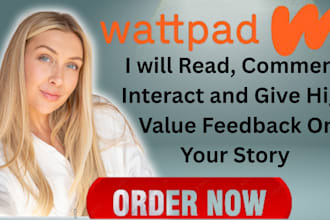 read comments and promote your wattpad story