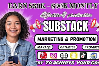 grow substack page, substack promotion, subscribers, newsletter and link traffic