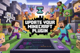 code a custom minecraft plugin for your spigot, bukkit, smp server