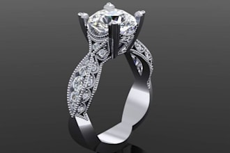 3d jewelry design 3d model 3d cad jewelry 3d jewelry stl file 3d printing