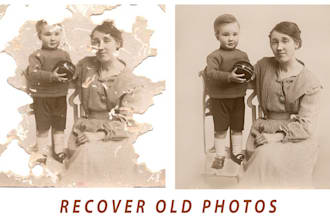 recover damaged photos professionally
