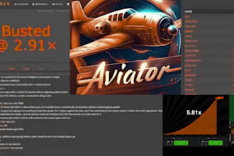 setup aviator bot, 2d puzzle game, solana and trading bots, crash game and more