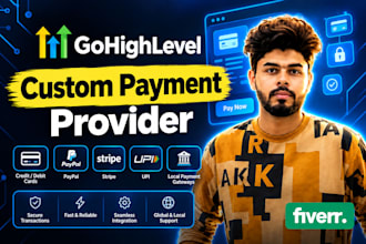 integrate any payment gateway in gohighlevel