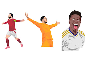 draw minimalist cartoon illustration