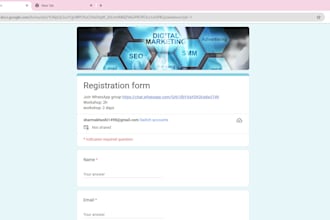 build a perfect google form, online form sheets, and docs