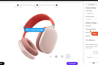 2d 3d product configurator on ecommerce website, shopify watch, jewelry, gloves