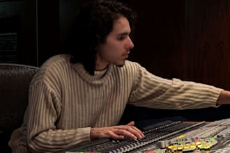 clean, edit and mix audio for films and documentaries