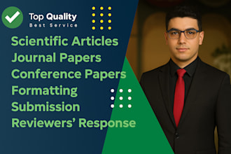 write peer reviewed journal papers, conference paper, scientific articles