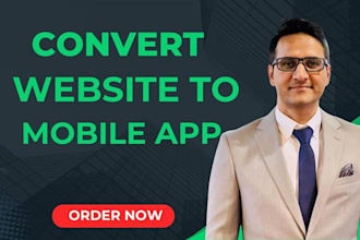 convert website to android app and deliver apk or aab file in 1 hour