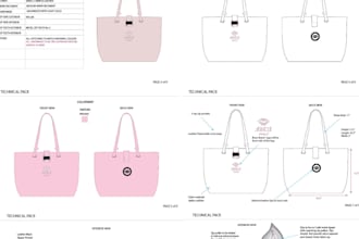 make bag tech pack, bag sewing pattern and backpack design