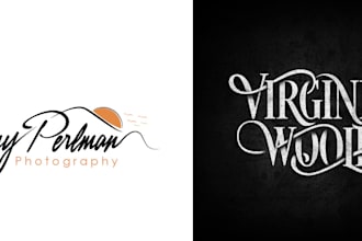 design signature watermark or photography logo