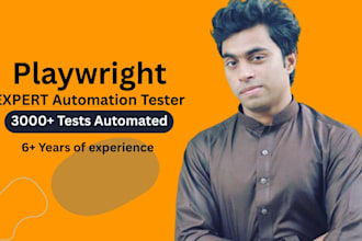 automate test cases using playwright and webdriver