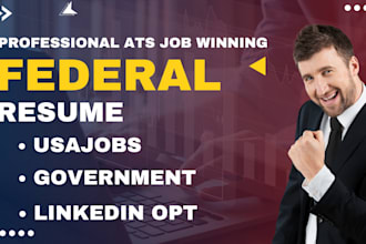 craft you winning resume for federal job, usajobs, government and cover letter