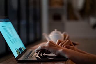 write engaging and well researched articles or blog posts for your website