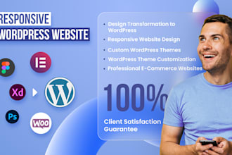 design a pro level wordpress site for your brand