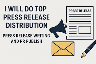 do top press release, pr distribution, pr writing, and publish pr release
