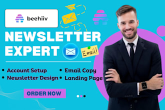 setup beehiiv newsletter beehive landing page design beehiiv ai newsletter