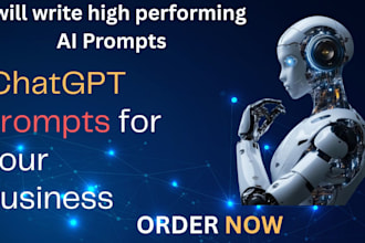 write and deliver powerful chatgpt prompt for your business