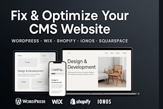 fix ionos tina wix weebly godaddy wordpress squarespace website bugs error issue