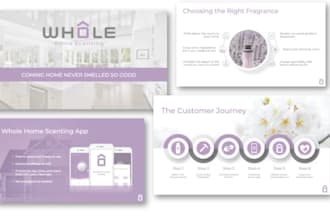 design a pitch deck powerpoint presentation