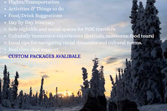 design a personalized travel itinerary tailored to your travel style and budget