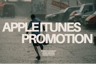 romote your apple music, apple itunes, promote apple organically