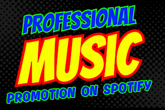 professional music promotion on spotify