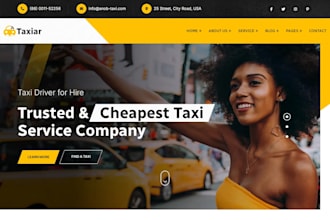 build chauffeur website, limousine website and taxi booking website