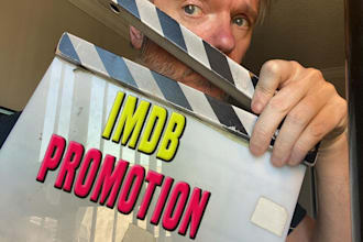 promote your imdb profile, organic promotion, movie review