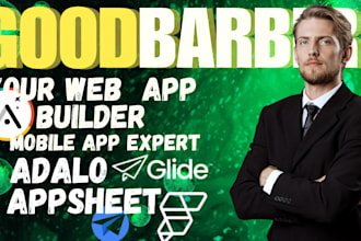 develop build publish ai mobile app web app low custom app by using goodbarber