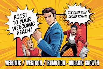 webtoon promotion tapas webnovel wattpad organically