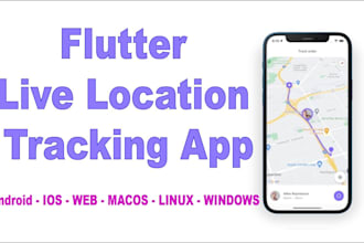 gps location tracking mobile apps developer flutter mobile apps developer