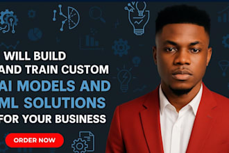 build and train custom ai models and ml solutions for your business