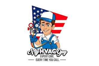 design a custom mascot logo for your hvac or service company