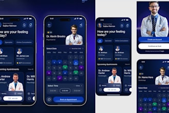 build an ai doctor booking app, ai telemedicine healthcare app, appointment app