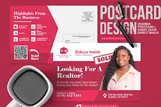 design eddm postcards for every door direct mail usps compliant