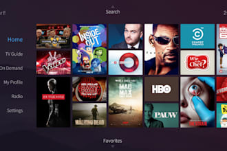 rebrand, build smart tv app, iptv app, ott platform, vod app with multi dns