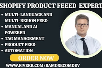 setup shopify online  product feeds datafeed infinite flexify feednexa feedfix