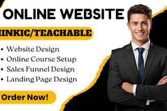 be your thinkific, teachable, podia, kajabi, ghl online course website expert