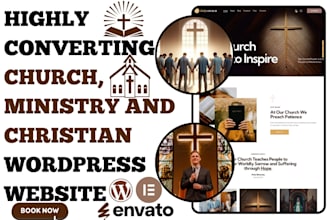 build best church, ministry, christian, fellowship wordpress website