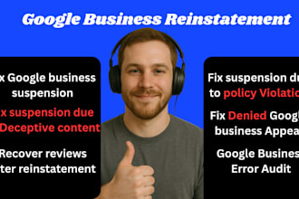 fix policy violation for google business suspension approve denied gmb appeal