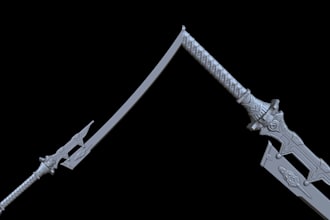 sculpt cosplay 3d design mask model props weapon creation wearable bjd amor stl