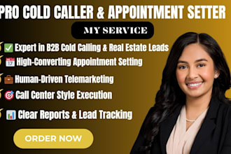 be your real estate cold caller b2b cold caller appointment setter telemarketing