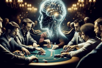 create igaming website, ai model, piosolver, gto, advanced poker ai bot, python