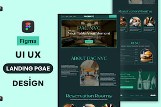 ui ux design, figma website design, or website design figma ui ux