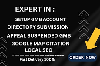 do google my business reinstatement local seo map citation directory submission