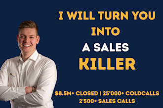 turn you into a sales killer with high ticket coaching