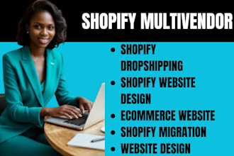 build shopify multivendor marketplace shopify dropshipping website store design