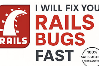 fix any bug in your ruby on rails app